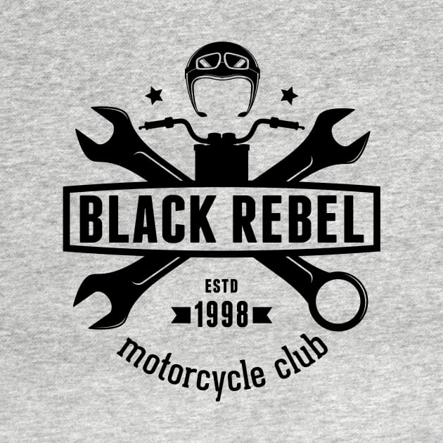 BRMC Rider Banner Black by Mozz